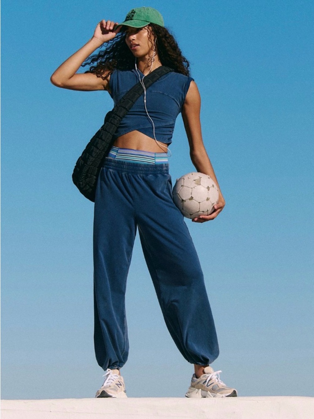 FP Movement Hot Shot Crossover Set in Midnight Blue